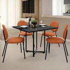 Kit 02 Cadeiras Para Sala De Jantar Cozinha Évora L02 Tecido