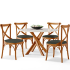 Kit 02 Cadeiras Para Sala De Jantar E Estar Living Estofada Á