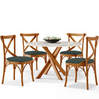 Kit 02 Cadeiras Para Sala De Jantar E Estar Living Estofada Á