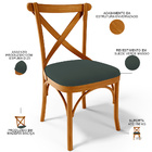 Kit 02 Cadeiras Para Sala De Jantar E Estar Living Estofada Á