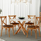 Kit 02 Cadeiras Para Sala De Jantar E Estar Living Estofada Á