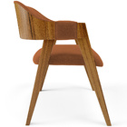 Kit 02 Cadeiras Para Sala De Jantar E Estar Living Estofada S