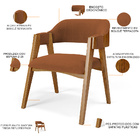 Kit 02 Cadeiras Para Sala De Jantar E Estar Living Estofada S