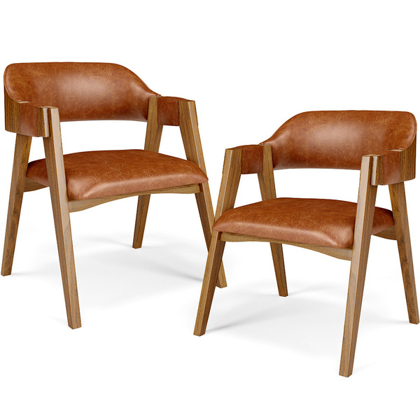 Kit 02 Cadeiras Para Sala De Jantar E Estar Living Estofada S