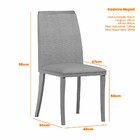 Kit 02 Cadeiras Para Sala De Jantar Em Madeira Maciça Napoli