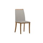 Kit 02 Cadeiras Para Sala De Jantar Em Madeira Maciça Napoli