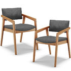 Kit 02 Cadeiras Para Sala De Jantar Estar Living Giorgia L02