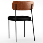 Kit 02 Cadeiras Para Sala De Jantar Melina L02 Couríssimo Cam