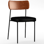 Kit 02 Cadeiras Para Sala De Jantar Melina L02 Couríssimo Cam