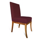 Kit 02 Cadeiras Para Sala De Jantar Paris Pés Palito Suede Ma