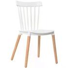 Kit 02 Cadeiras Paris - Branco Branco