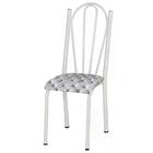 Kit 02 Cadeiras Tubular 021 Assento Capitone