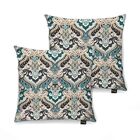 Kit 02 Capas Para Almofada Tecido Estampado D76 - D'rossi