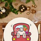 Kit 02 Capas Para Sousplat Páscoa Carro De Chocolate