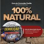 Kit 02 Cera Carnaúba Lustra Móveis Demolição 200g Escura