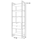 Kit 02 Closets Guarda Roupa Industrial Modulado 04 Gavetas 21