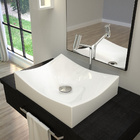 Kit 02 Cubas De Apoio Retangular Para Banheiro Lavabo C01 Ml4