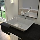 Kit 02 Cubas De Apoio Retangular Para Banheiro Lavabo C01 Rt4