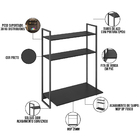 Kit 02 Escrivaninhas Suspensa Escritório E Home Office 2 Prat