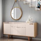 Kit 02 Espelhos Decorativo Redondo 54cm E 67cm Com Alça Adnet