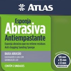 Kit 02 Esponjas Abrasivas Flexíveis Alta Abrasividade Antiemp