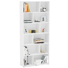 Kit 02 Estantes Decorativa Multiuso Para Sala E Escritório Xa