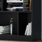 Kit 02 Estantes Livreiro Com Nichos Lv300 Djd Moveis