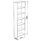 Kit 02 Estantes Livreiro Lv200 Djd Moveis