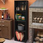 Kit 02 Estantes Multiuso Com 03 Prateleiras Clean A02 150x45