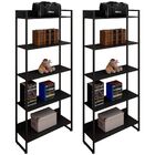 Kit 02 Estantes Para Escritório E Home Office Industrial Soft