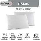 Kit 02 Fronhas Classic Tecido Percal 400 Fios Antiácaro  Anti
