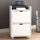 Kit 02 Gaveteiros Para Escritório Office Multiuso 02 Gavetas