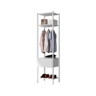 Kit 02 Guarda Roupa Closet 540a Oxford Branco - D'rossi