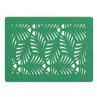 Kit 02 Jogo Americano De Feltro Folhas Verde Limão C03 - D'ro