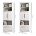 Kit 02 Livreiros Eden Branco