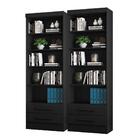 Kit 02 Livreiros Lakewood Preto Fosco