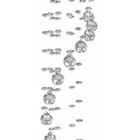 Kit 02 Lustres Cristal Espiral Base Inox Decoração 110v/220v