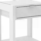 Kit 02 Mesa De Cabeceira Com Tomada 1 Gaveta Az1016 Tecno Mob