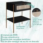 Kit 02 Mesas De Cabeceira 1 Gv Palhinha 28932 Linha Oslo Arte