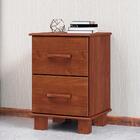 Kit 02 Mesas De Cabeceira Madeira Maciça 2g 42 Cm 1137 Imbuia