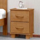 Kit 02 Mesas De Cabeceira Madeira Maciça 2g 42 Cm 1137 Imbuia