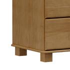 Kit 02 Mesas De Cabeceira Madeira Maciça 44 Cm 2249 Milani St