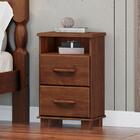 Kit 02 Mesas De Cabeceira Madeira Maciça 44 Cm 2249 Milani St