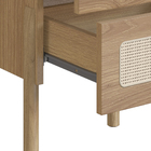 Kit 02 Mesas De Cabeceira Palhinha 27933 Linha Oslo Artesano