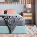 Kit 02 Mesas De Cabeceira Palhinha 27933 Linha Oslo Artesano