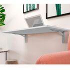 Kit 02 Mesas Dobráveis De Parede Cozinha Slim L03 Suspensa 68