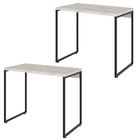 Kit 02 Mesas Para Escritório E Home Office Industrial Aspen 9