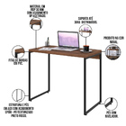 Kit 02 Mesas Para Escritório E Home Office Industrial Aspen 9
