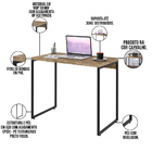 Kit 02 Mesas Para Escritório E Home Office Industrial Aspen 9
