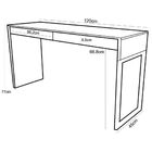 Kit 02 Mesas Para Escritório E Home Office Work F01 Preto Fos